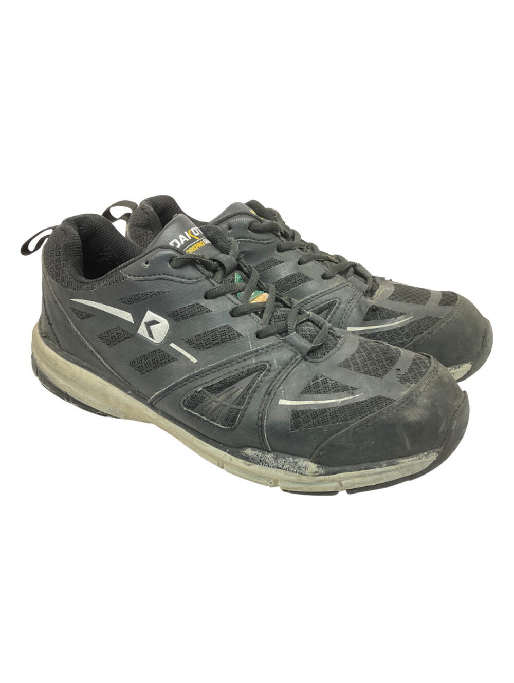 DAKOTA Men's 3603 ATSP Quad Lite Athletic Work Shoes Black Size 8.5M